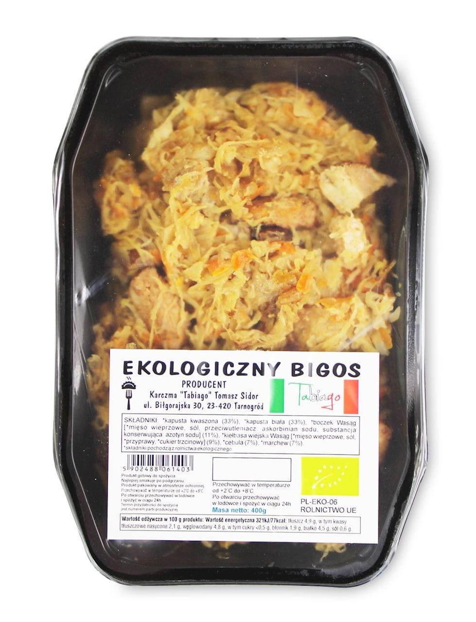 Feiertage - bigos BIO 400 g - KARCZMA TABIAGO