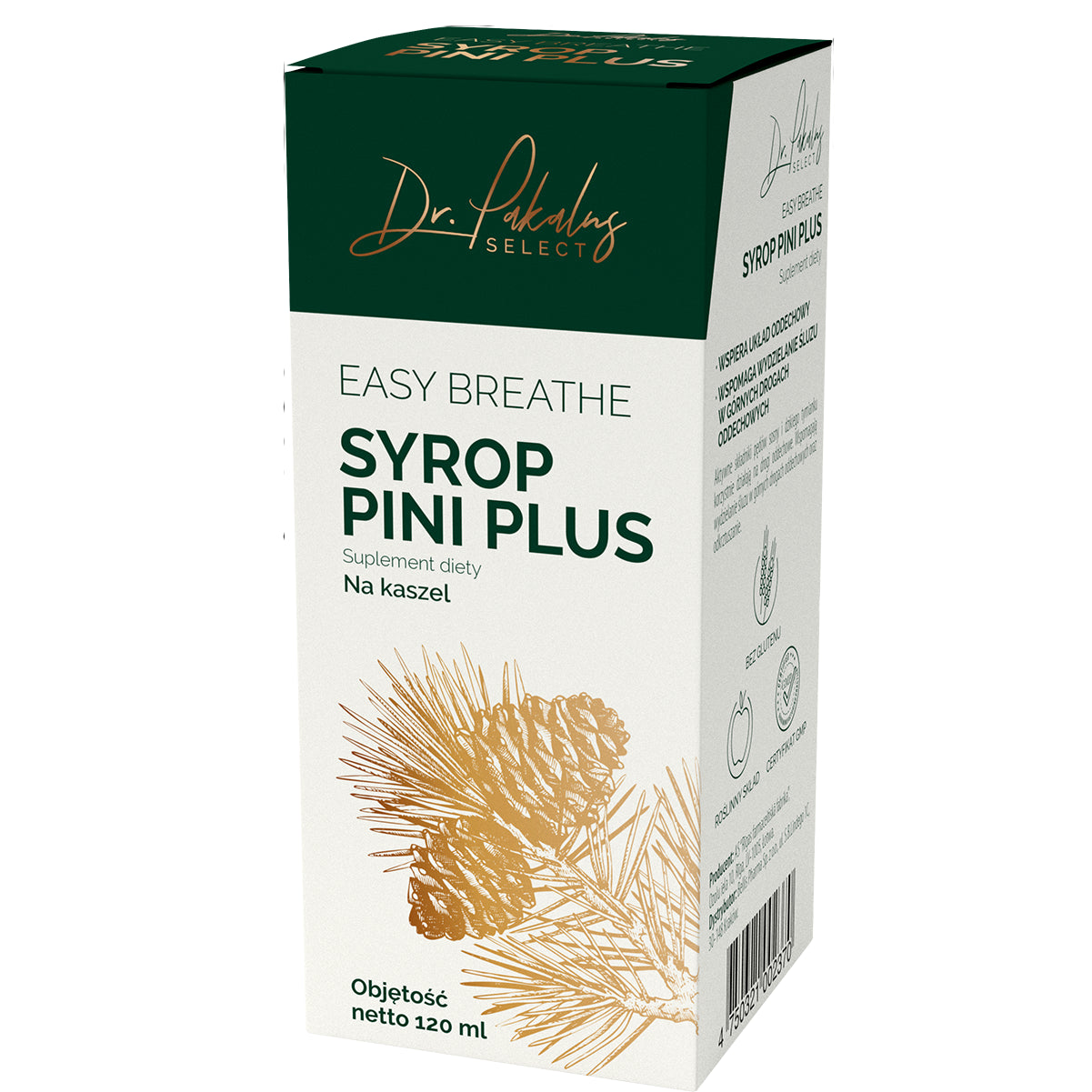Kiefernsprossensirup gegen Husten 120 ml - DR PAKALNS
