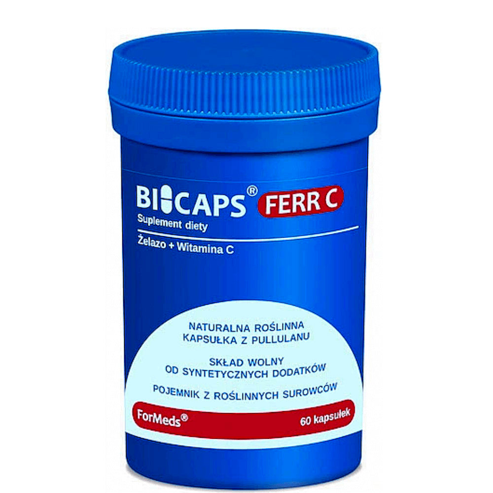 Bicaps Ferr C Eisen + Vitamin C 60 FORMEDS Kapseln