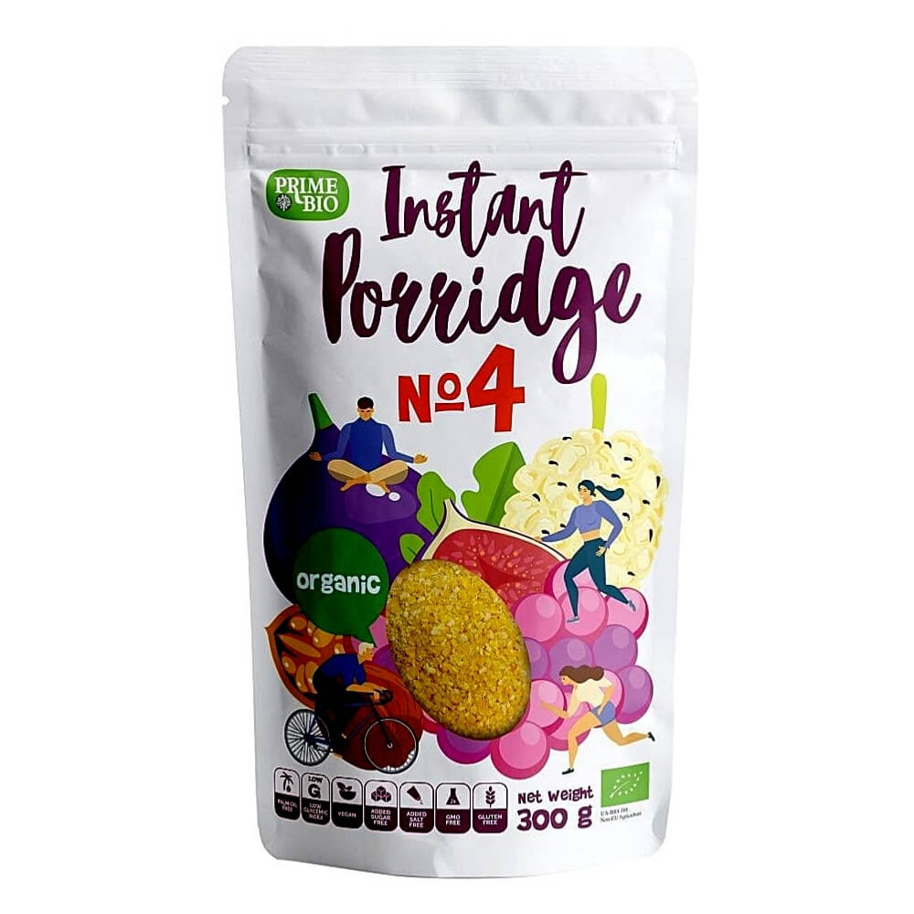 Cornflakes mit Rosinen, weißer Maulbeere, Feigen und Walnüssen (Nr.4) BIO 300 g - PRIME BIO