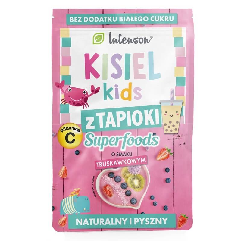 Tapioka-Kids-Gelee mit Erdbeergeschmack 30g INTENSON