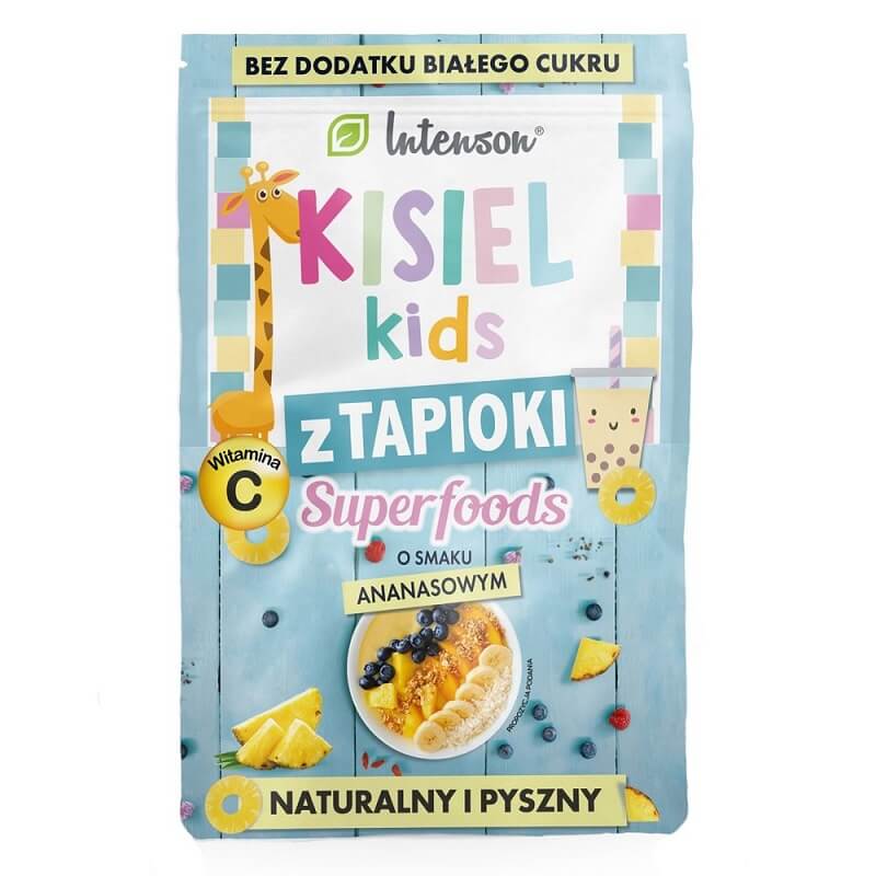 Kisiel Kids mit Tapioka mit Ananasgeschmack 30g INTENSON
