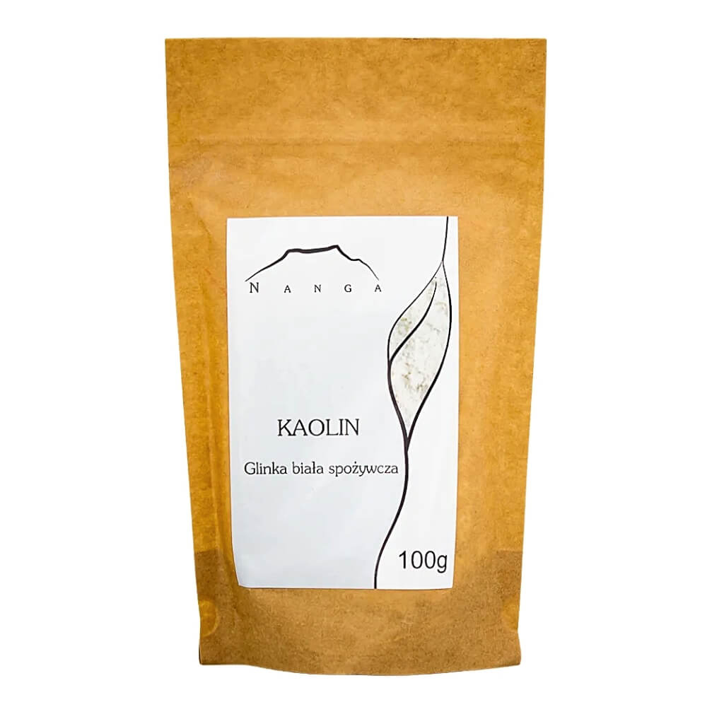 Kaolin weißer Ton für den Verzehr von Lebensmitteln 100 g NANGA