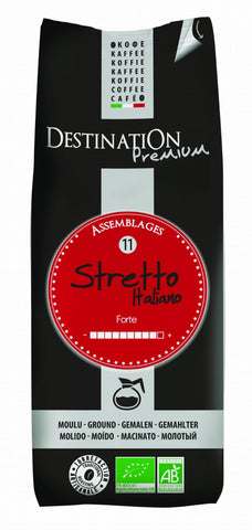 Stretto Kaffee gemahlen 250g EKO DESTINATION