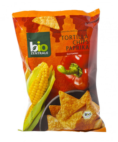 Pfeffer-Tortilla-Chips ohne Gluten 125g ECO BIO - ZENTRALE