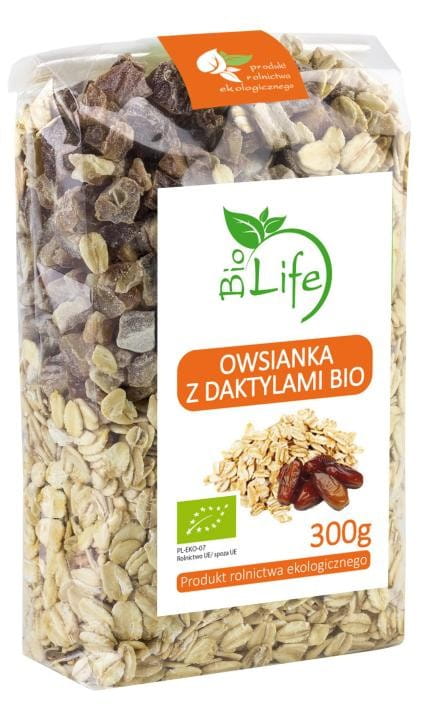 Dattelbrei in 300g Bio-Qualität von BIO LIFE, cremige Konsistenz, ideal für gesunde Ernährung, naturbelassen und vegan.