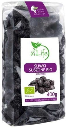 Kalifornische getrocknete Pflaumen E 400g ECO BIO LIFE