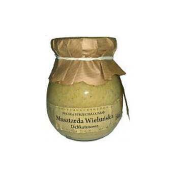 Wielinska Feinkostsenf von LUNIAK in 240g Glas, cremige Senfsoße mit feinen Gewürzen, ideal für Friesische Spezialitäten