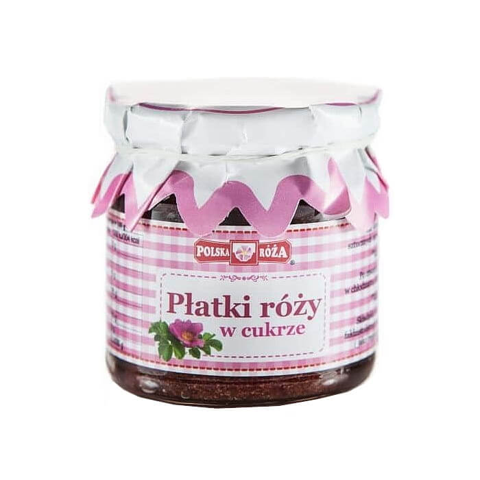 Rosenblütenmarmelade in Zucker 220g POLSKA RÓŻA