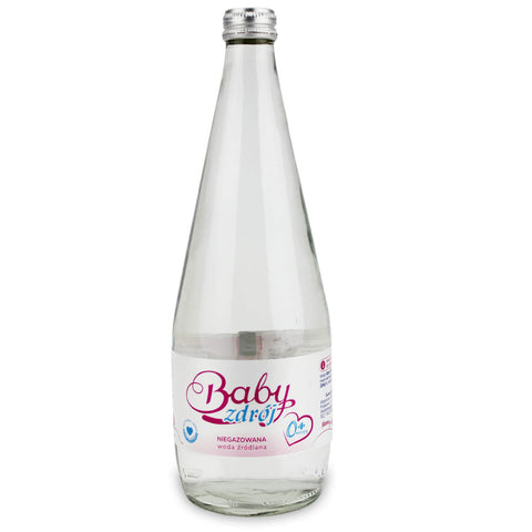 Stilles Quellwasser (Glas) 700 ml - BABY ZDRÓJ