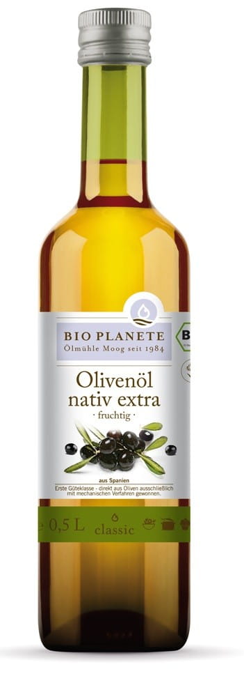 Natives Olivenöl extra für Obst BIO 500 ml - BIO PLANETE