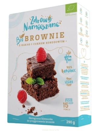 BIO Kakao Brownie 290g GESUND GEMISCHT Hlavní obrázek produktu