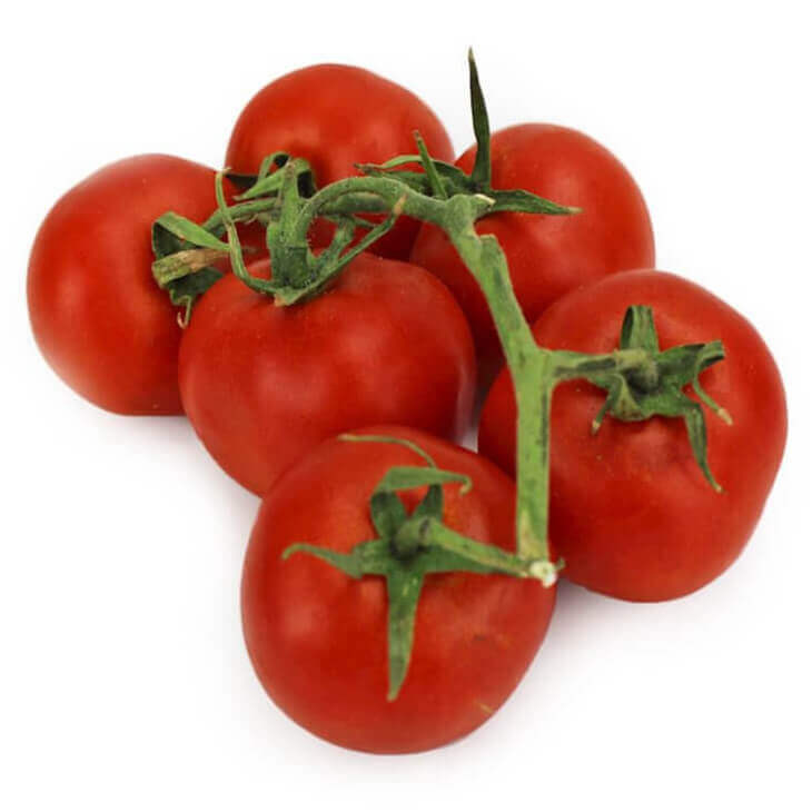 Großpackung (kg) - frische Tomaten am Zweig BIO (ca. 5 kg) Fő kép