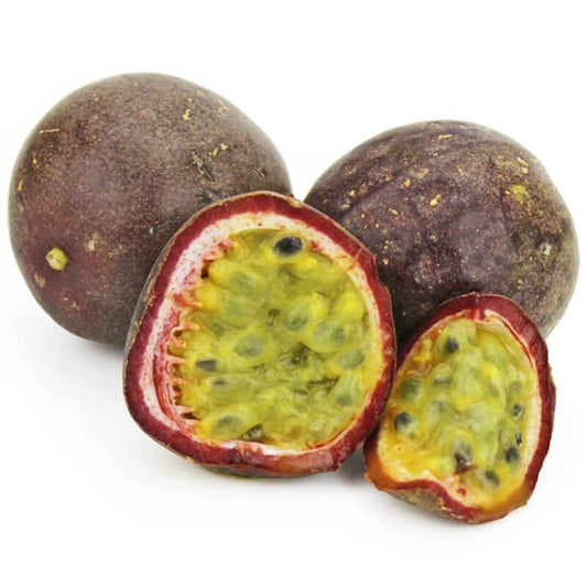 Bio Maracuja von BIO PLANET, frische Bio-Maracuja-Frucht mit ca. 0,15 kg, auf dem Bild sichtbar.