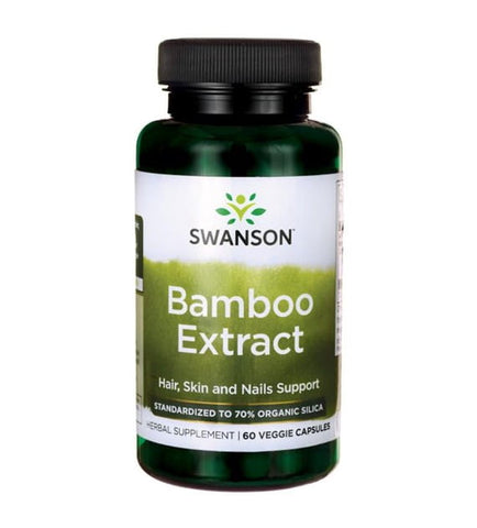 Silizium-Bambus-Extrakt 300 mg 60 Kapseln SWANSON