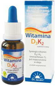 Vitamin D3K2 20ml Dr. JAKOBS
