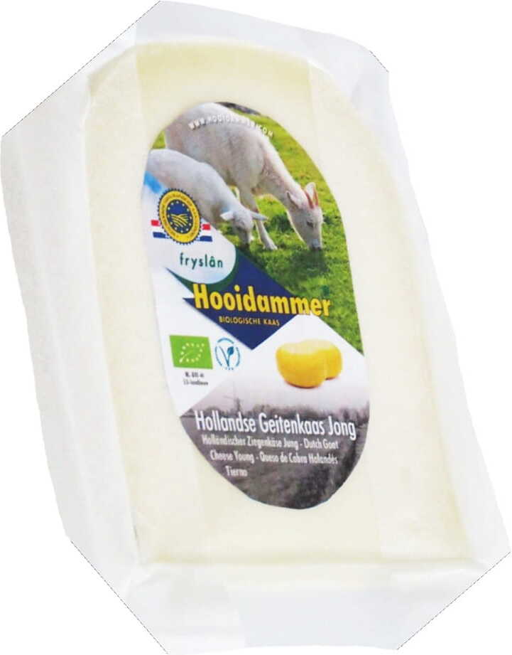 Ziegenreifkäse mild 50% Fett BIO 200 g - HOOIDAMMER Imagem principal do produto