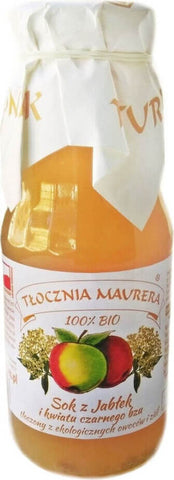 Apfelsaft mit Holunderblüte BIO 300 ml - MAURER PRESS