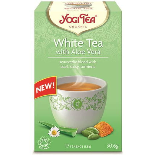 Weißer Tee mit Aloe BIO (17 x 18 g) 306 g - YOGI TEA