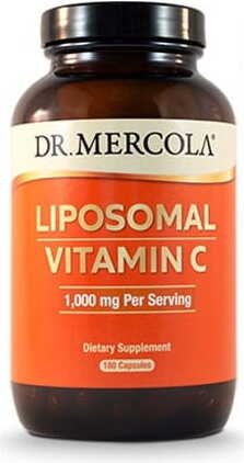 Vitamin C liposomal liposomales Vitamin C 1000mg 180 Kapseln DR. MERCOLA KENAY