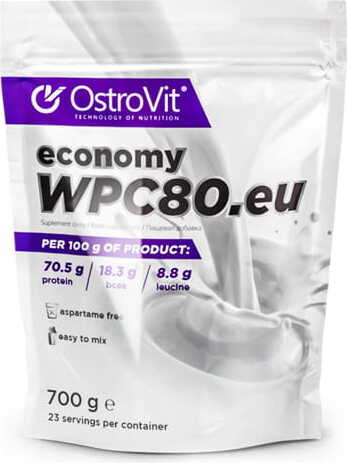 Molkenproteinpulver Standard wpc80.eu 700g Vanille OSTROVIT