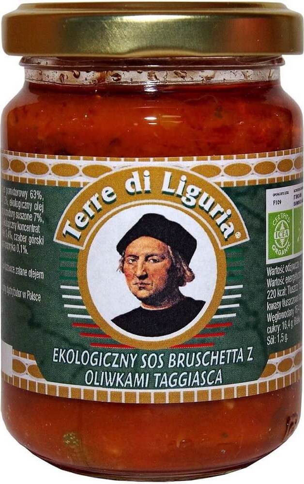 Bruschetta-Sauce mit Taggiasca-Oliven BIO 135 g - TERRE DI LIGURIA