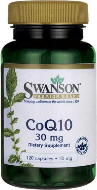 Coenzym Q10 30mg COQ10 120 Kapseln SWANSON