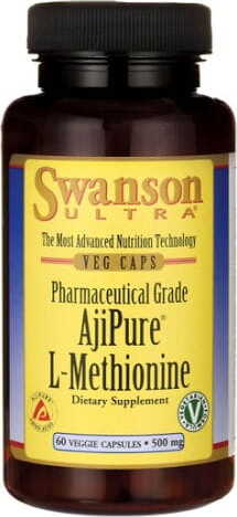 Ajipure L - Methionin 500 mg 60 Kapseln SWANSON