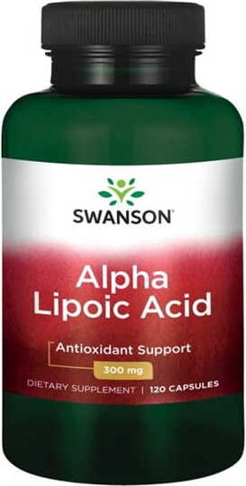 ALA Alpha-Liponsäure Alpha-Liponsäure 300 mg 120 Kapseln SWANSON