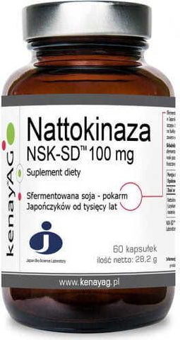 Fermentierte Sojabohnen-Nattokinase nsk - sd 100 mg 60 Kapseln KENAY