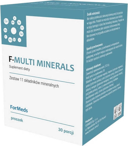 F - Multimineralien 11 Mineralien 30 Portionen 2124g FORMEDS
