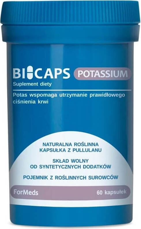 Bicaps Kalium Kalium 360 mg 60 Procji 60 FORMEDS-Kapseln Hlavní obrázek produktu