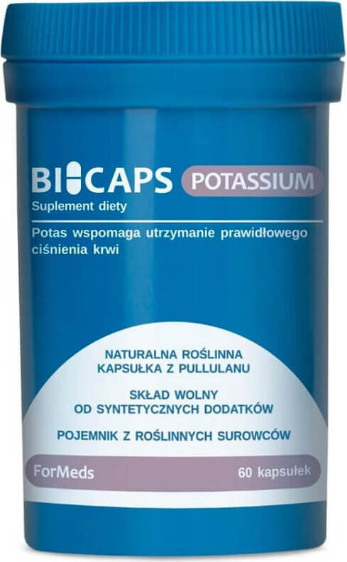 Bicaps Kalium Kalium 360 mg 60 Procji 60 FORMEDS-Kapseln