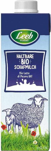 Uht Schafsmilch (mind. 45% Fett) BIO 750 ml - LEEB VITAL