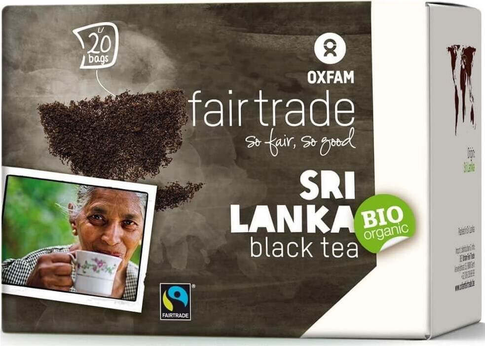 Fairtrade Schwarztee im Beutel BIO (20 x 18 g) 36 g - OXFAM