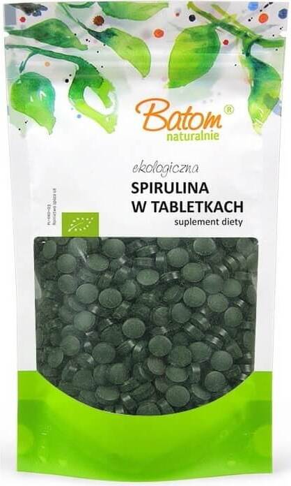 Spirulina-Tabletten BIO 250 g (1 Tablette = 400 mg) - BATOM