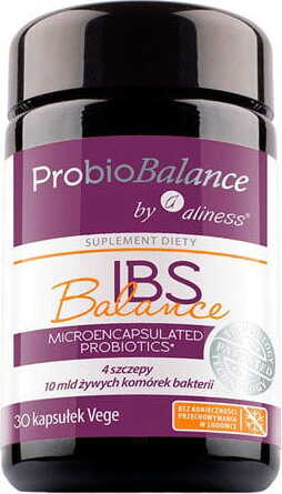 Probiobalance ibs balance mikroverkapseltes Probiotikum 4 Stämme 5 Milliarden Bakterien 30 Kapseln ALINESS