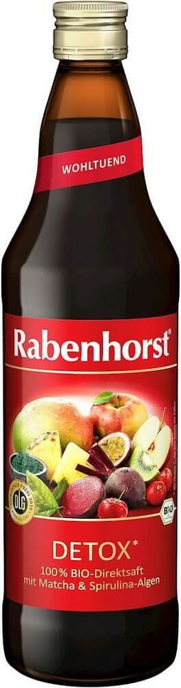 Mehrfruchtsaft mit Matcha Rote Bete und Spirulina BIO 750 ml - RABENHORST