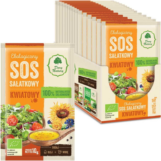 BIO Blumensalatdressing 10 g - GESCHENKE DER NATUR