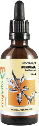 Kurkuma-Extrakt 250mg Tropfen 50ml MYVITA