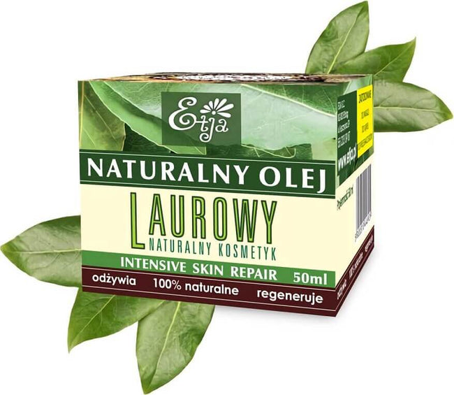 Natürliches unraffiniertes Lorbeeröl Intensive Hautreparatur 50ml ETJA Hover Image