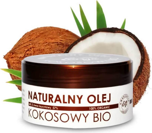 Bio Kokosöl aus Kokosnussmark von ETJA, natürliches, unraffiniertes Kokosöl in 150g Packung, cremige Konsistenz