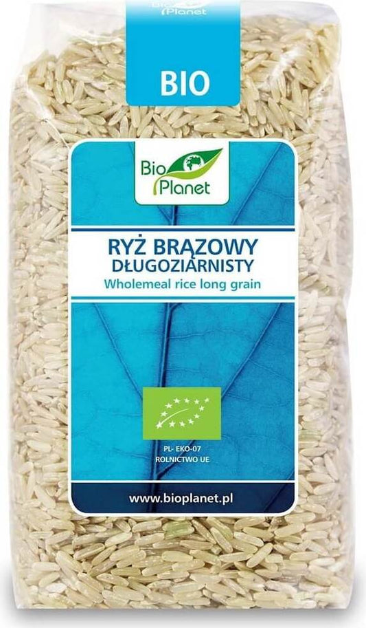 Glutenfreier brauner Langkornreis BIO 500 g - BIO PLANET