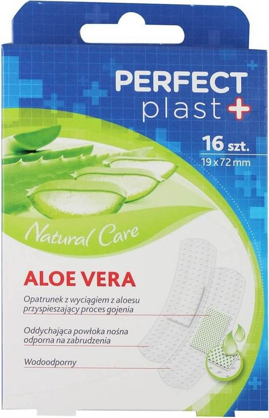 Patches mit Dressing Aloe-Extrakt 16 Stk. - PERFECT PLAST