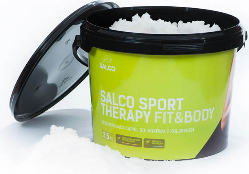Salco Sporttherapie Fit & Body regeneratives Solebad mit Collagen 35 kg SALCO