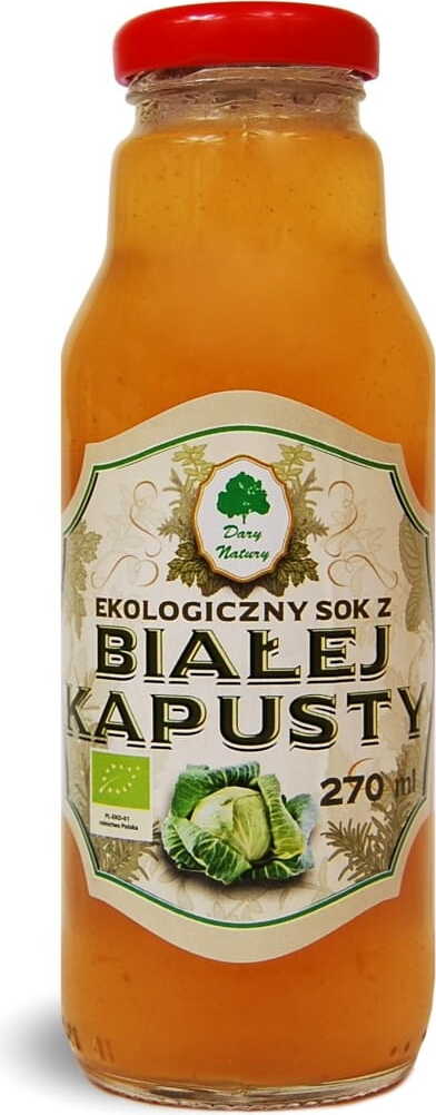 Weißkohlsaft BIO 270 ml - GESCHENKE DER NATUR