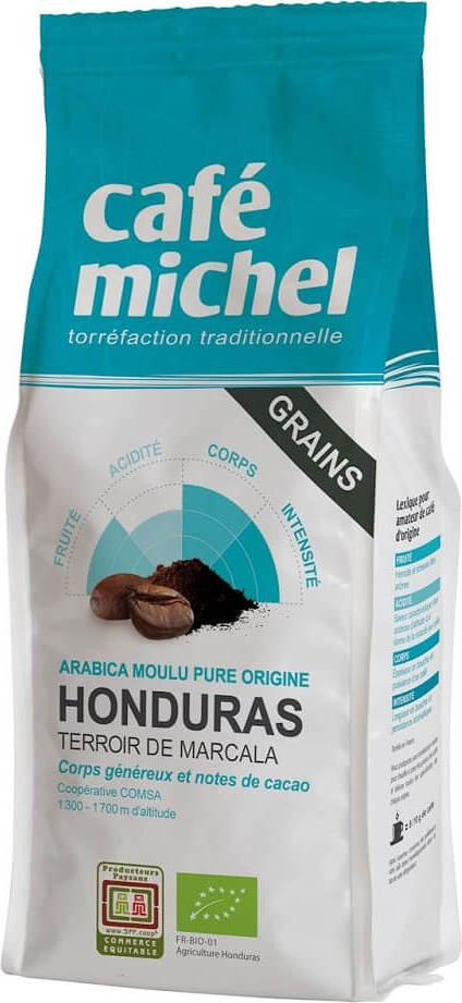 Arabica Honduras Kaffeebohnen fair gehandelt BIO 250 g - CAFE MICHEL