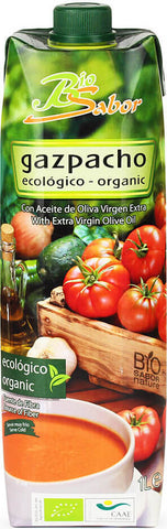 Gazpacho (Spanische Gemüsesuppe) BIO 1000 ml - BIOSABOR