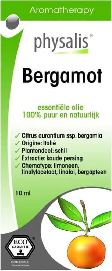 Bergamotte (Bergamotte) Öko ätherisches Öl 10 ml - PHYSALIS