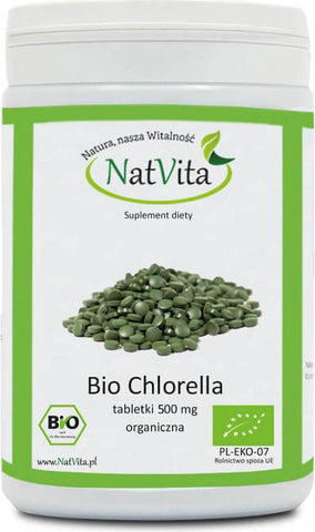 BIO-Chlorella 500 mg 30 g 60 NATVITA-Tabletten